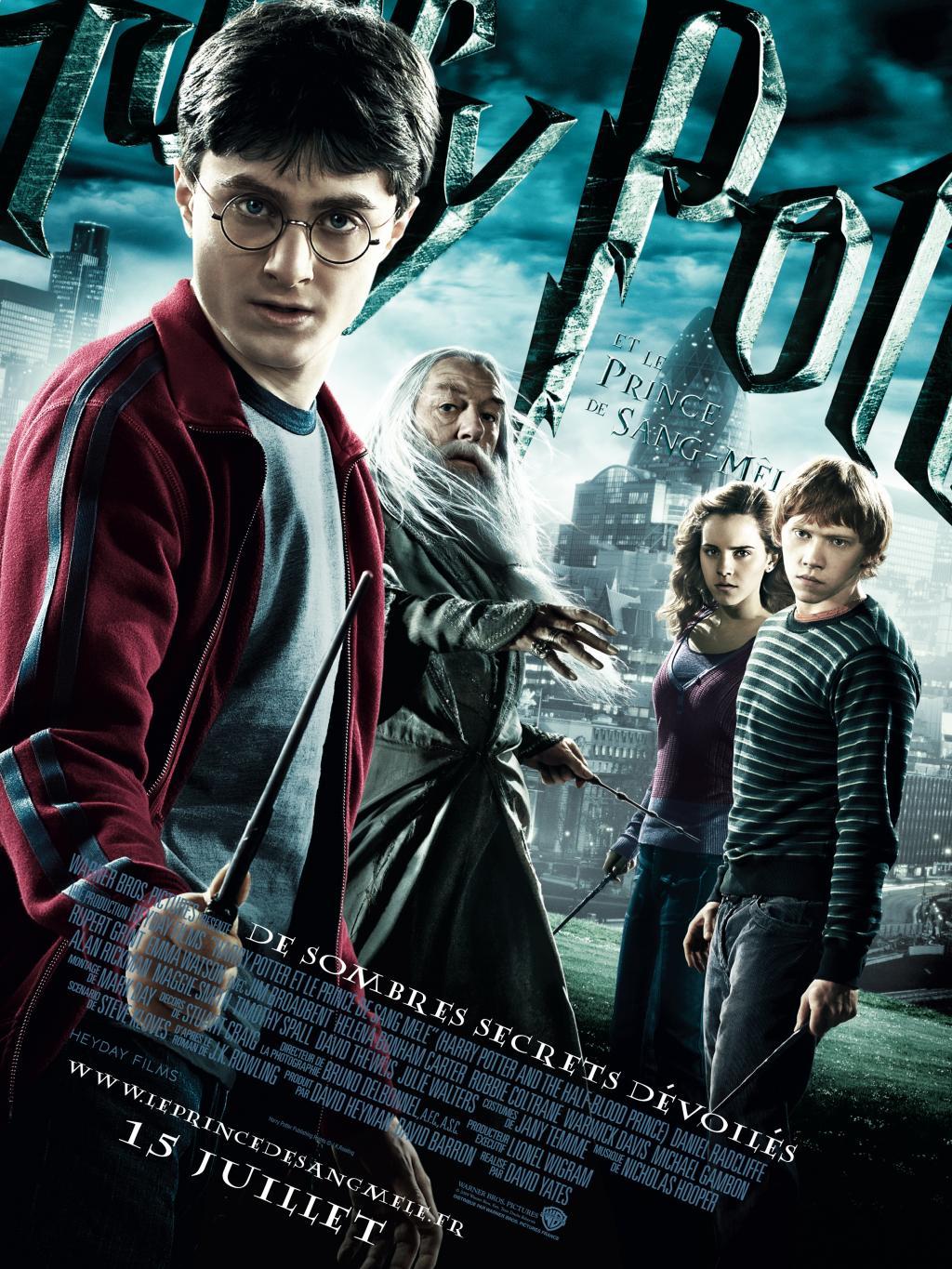 Affiche officiel de Harry Potter et le prince de sang mêlé