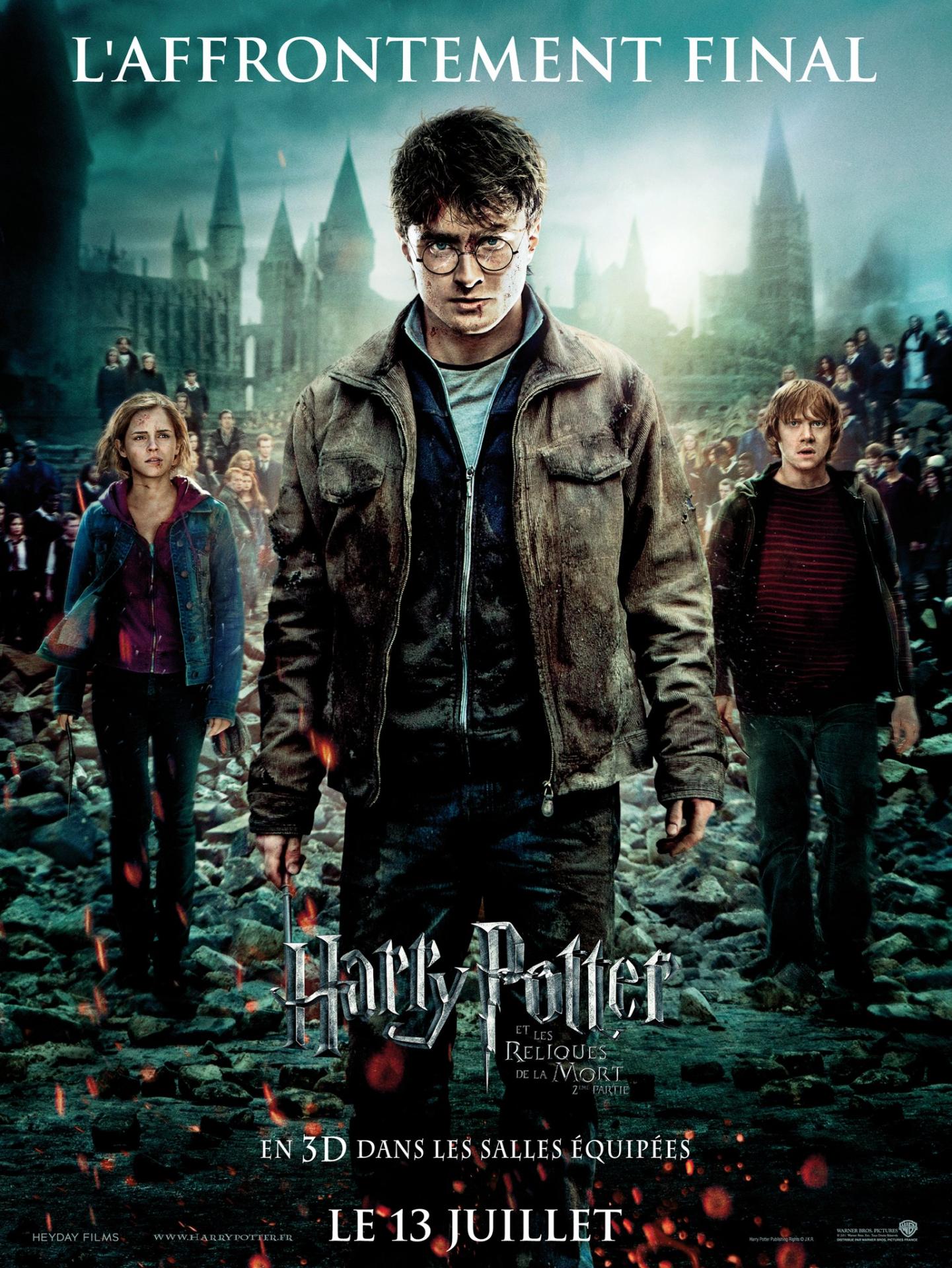 Affiche officiel de Harry Potter et les reliques de la mort - partie 2